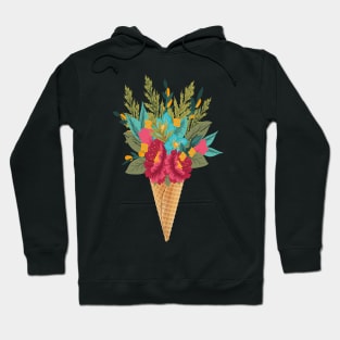 Ice cream floral Unique design Hoodie